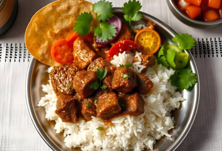 Madras Beef and Basmati Rice A Perfect Pairing